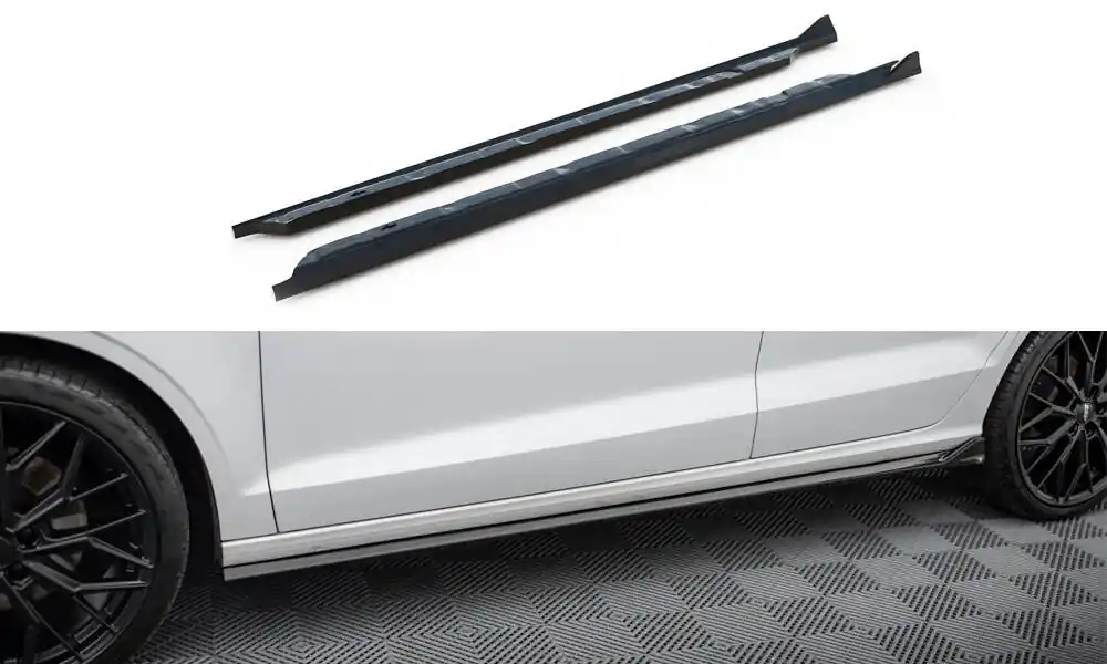 Audi A3 8V Sedan, difuzory pod boční prahy, Maxton design Cenová Bomba