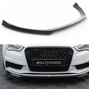 Cenová Bomba Audi A3 8V Sedan, spoiler pod přední nárazník ver.2, Maxton design
