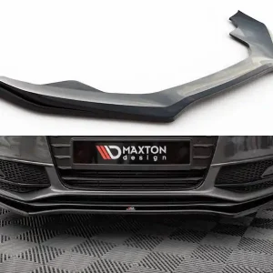 Nízká Cena Audi A4 B8 FL Sedan/Avant S-Line / S4 B8 FL, spoiler pod přední nárazník ver.4, Maxton design