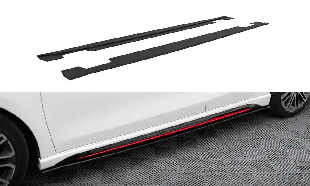 Kia Proceed Mk1 GT, "Street Pro" difuzory pod boční prahy, Maxton design Hit Sezóny