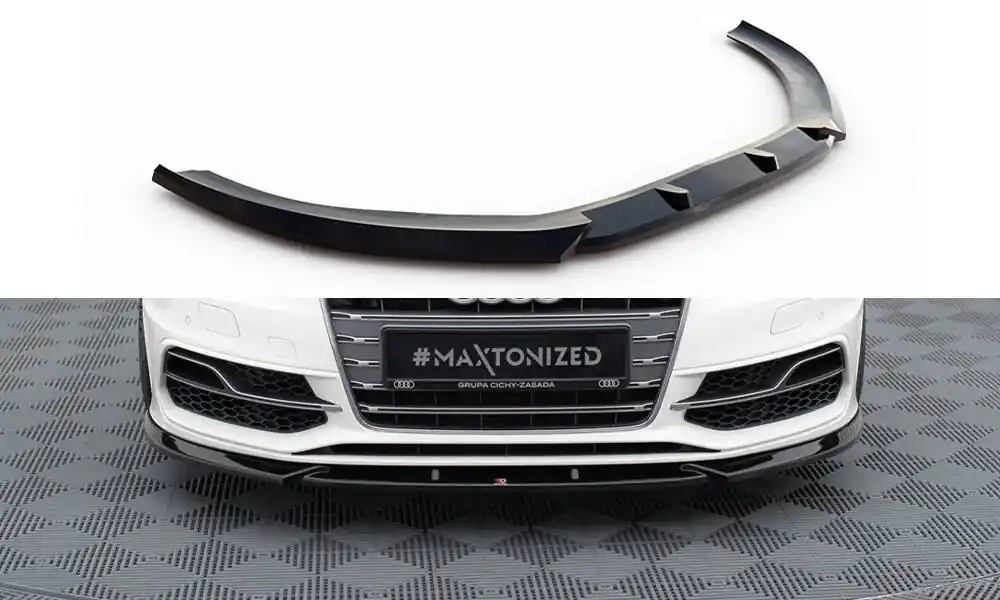 Dokud Zásoby Vydrží Audi A3 8V S-Line / S3 8V Hatchback/Sportback, spoiler pod přední nárazník ver.2, Maxton design