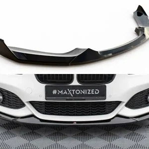 Autentický BMW řada 1 F20 Facelift M-Pack/M140i, spoiler pod přední nárazník v.4 CSL look, Maxton design