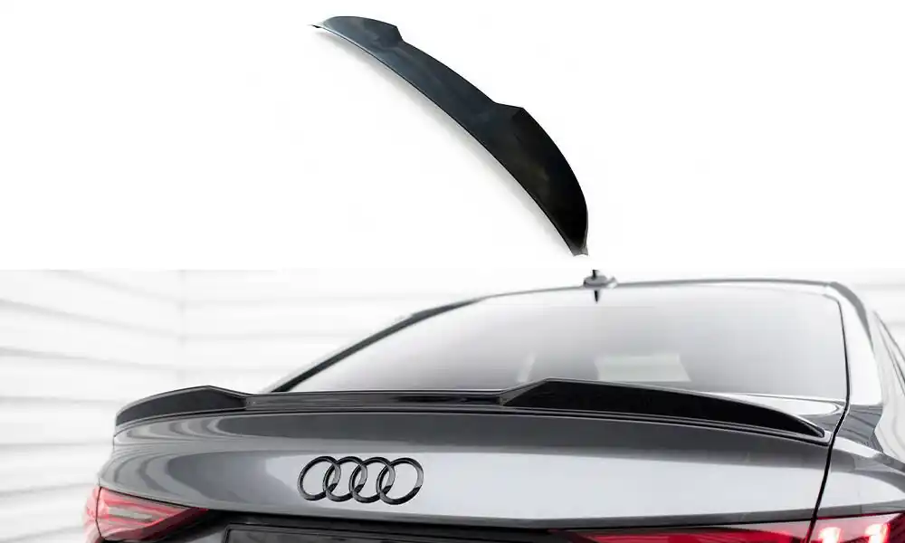 Audi A3 8Y Sedan vč. S-Line, prodloužení spoileru 3D, Maxton design Akční Nabídka