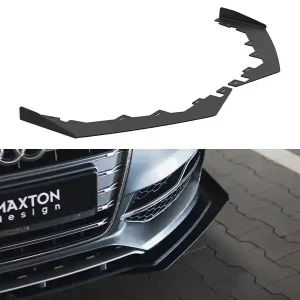 Vrácení Zdarma Audi A3 8V S-Line / S3 Sedan, "Street Pro" rohové spoilery pod přední nárazník, Maxton design