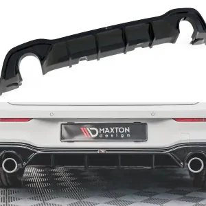 Cenově Výhodný Volkswagen Golf GTI Mk8, vložka zadního nárazníku ver.2, Maxton design