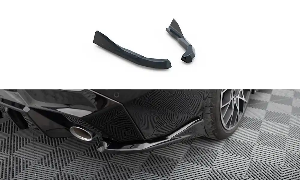 BMW řada 2 G42 Standard, boční difuzory pod zadní nárazník ver.4, Maxton Design Přímo Od Výrobce