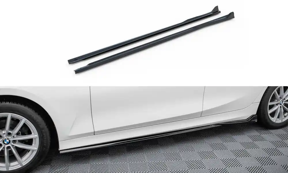 Akce BMW řada 3 G20/G21 Facelift, difuzory pod boční prahy, Maxton Design