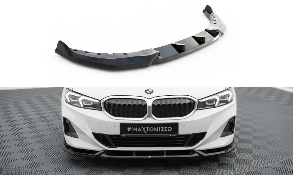 BMW řada 3 G20/G21 Facelift, spoiler pod přední nárazník, Maxton Design Vrácení Zdarma
