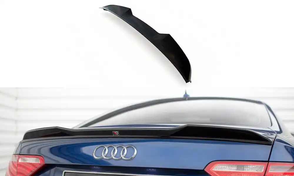 Audi A5 8T Coupe, prodloužení spoileru 3D, Maxton Design Sezónní Sleva