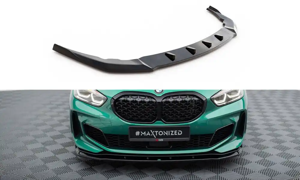 Výhodná Nabídka BMW řada 1 F40 M135i, spoiler pod přední nárazník v.9, Maxton Design