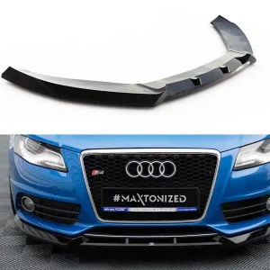Audi S4 B8 / A4 S-Line B8, spoiler pod přední nárazník ver. 4, Maxton Design Aktuální