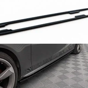Výprodej Audi S4 B8 / A4 B8 S-Line Sedan/Avant, difuzory pod boční prahy ver.2, Maxton design