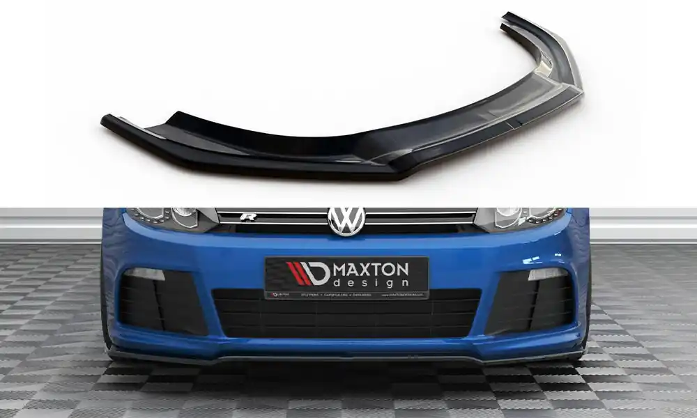 Cenová Bomba Volkswagen Golf R Mk6, spoiler pod přední nárazník ver.2, Maxton Design