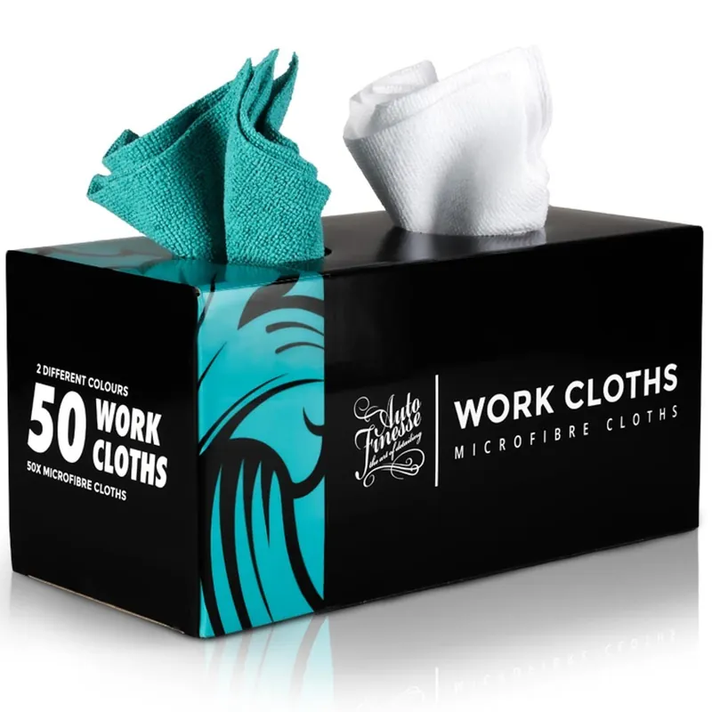 Rychlé Dodání Auto Finesse - Sada mikrovláknových utěrek v boxu Disposable Cloth Box 50ks