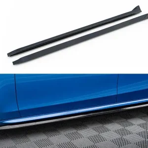 Sezónní Sleva Audi A4 B8 / S4 B8 Sedan/Avant, difuzory pod boční prahy ver.4, Maxton design