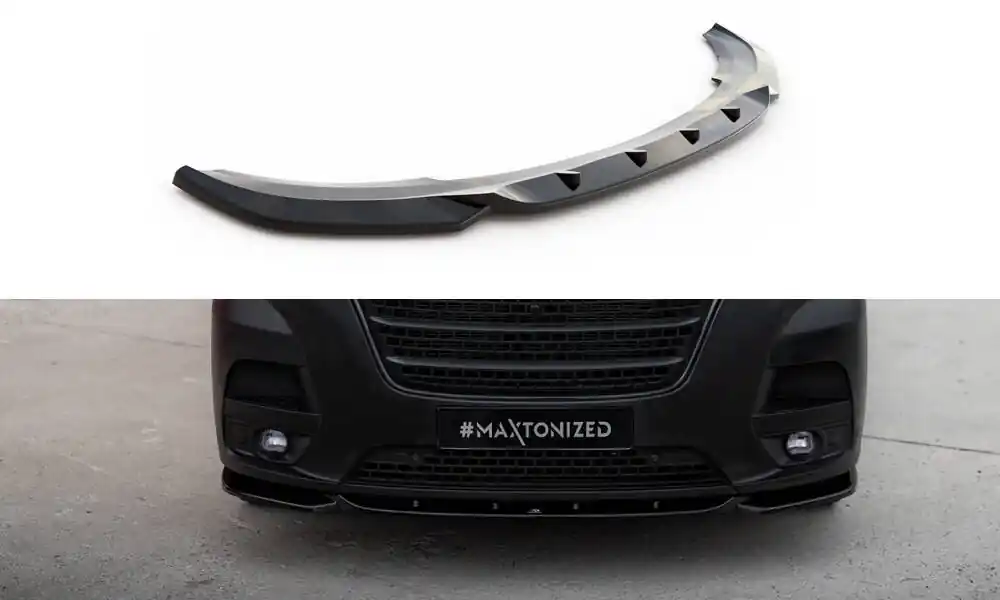 Časově Omezené Renault Master Mk3, spoiler pod přední nárazník, Maxton design