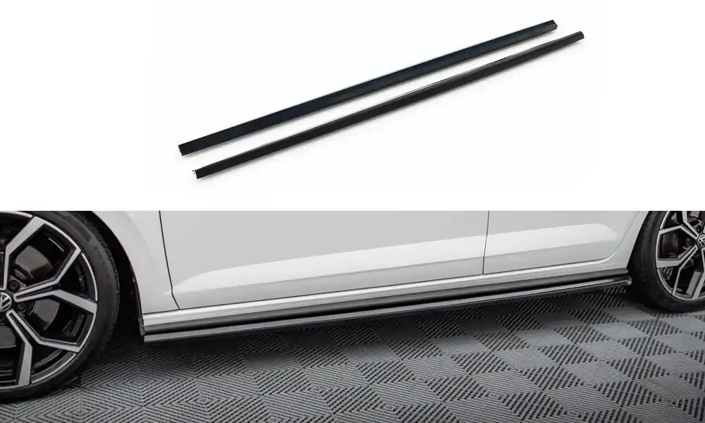 Volkswagen Polo GTI Mk6 Facelift, difuzory pod boční prahy, Maxton design Cenová Bomba