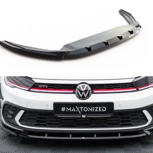 Volkswagen Polo GTI Mk6 Facelift, spoiler pod přední nárazník ver.2, Maxton design Ihned K Objednání