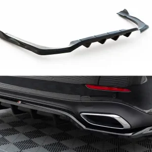 Dokud Zásoby Vydrží Mercedes třída E W214/AMG-Line, středový spoiler pod zadní nárazník s žebrováním, Maxton design