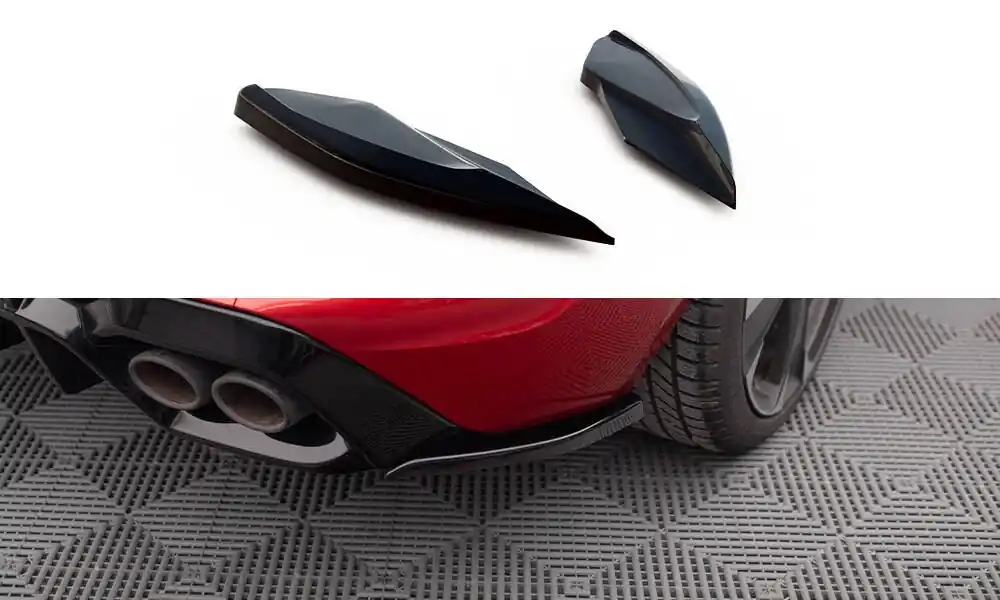 Cupra Leon Hatchback, boční difuzory pod zadní nárazník v.2, Maxton Design Levný