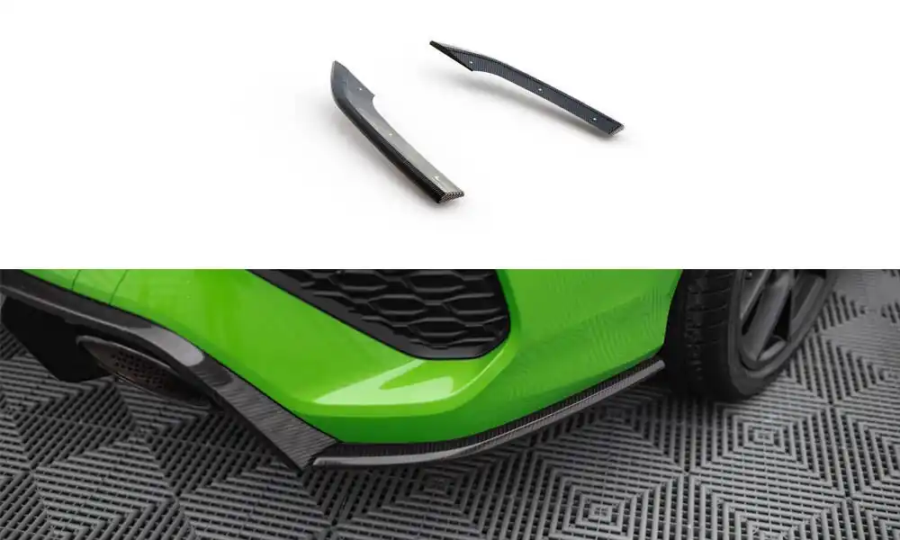 Audi RS3 8Y Sedan, karbonový spoiler pod zadní nárazník v.2, Maxton Design Dokud Zásoby Vydrží