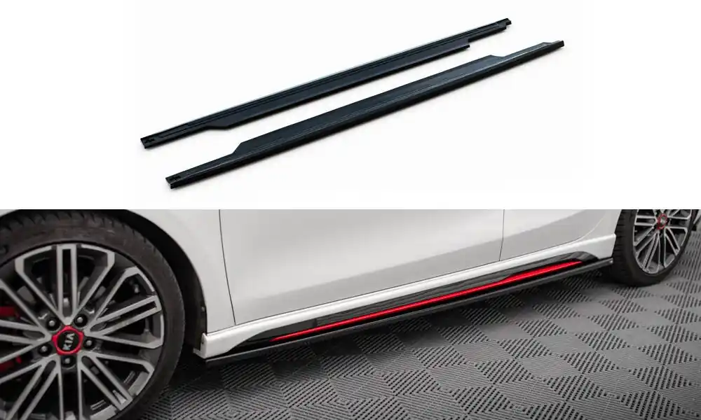 Kia Ceed Mk3 /GT, difuzory pod boční prahy, Maxton design Ověřený