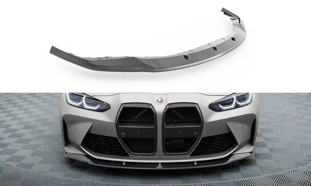Ihned K Objednání BMW řada M3 G80, karbonový spoiler pod přední nárazník ver.3, Maxton Design