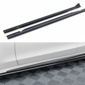 Mercedes třída C S205/C63 AMG, W205/C63 AMG Sedan/Estate, difuzory pod boční prahy ver.2, Maxton design Expresní Doručení