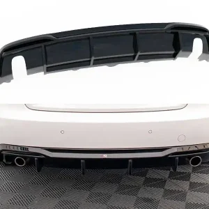 Audi A5 8T Coupe/Sportback FL, vložka zadního nárazníku s jednoduchou koncovkou na obou stranách, Maxton Design Akční Cena