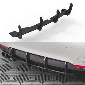 Zlevněný BMW řada 4 F32 M-Pack, "Street Pro" difuzor zadního nárazníku v.1 , Maxton Design