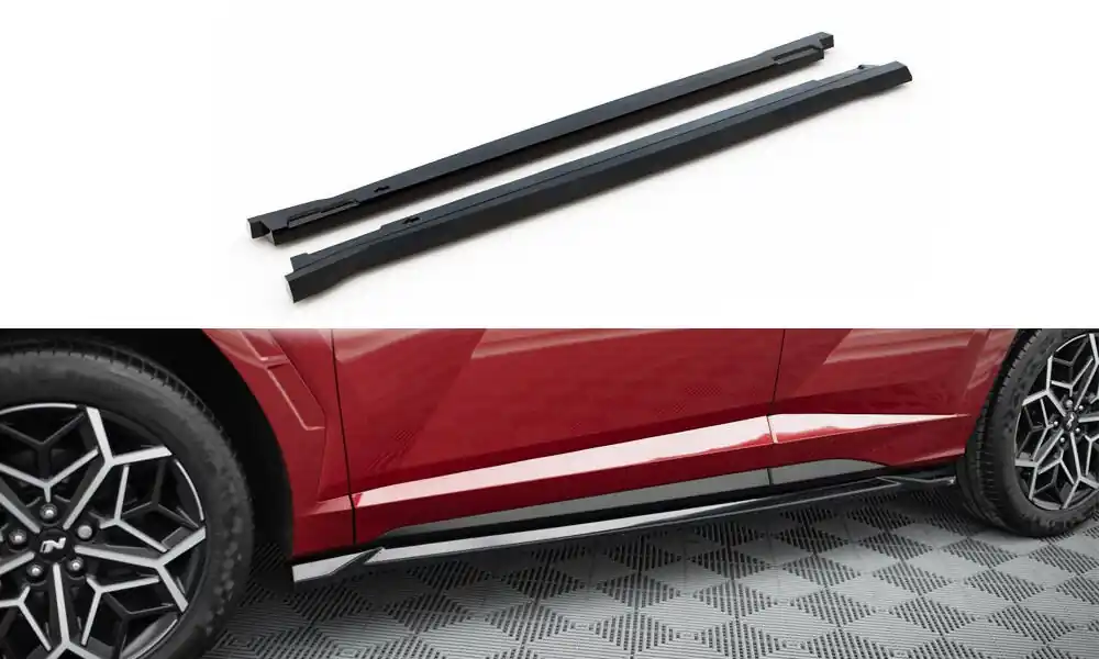 Hyundai Tucson Mk4 N-Line, difuzory pod boční prahy, Maxton design Ihned K Objednání