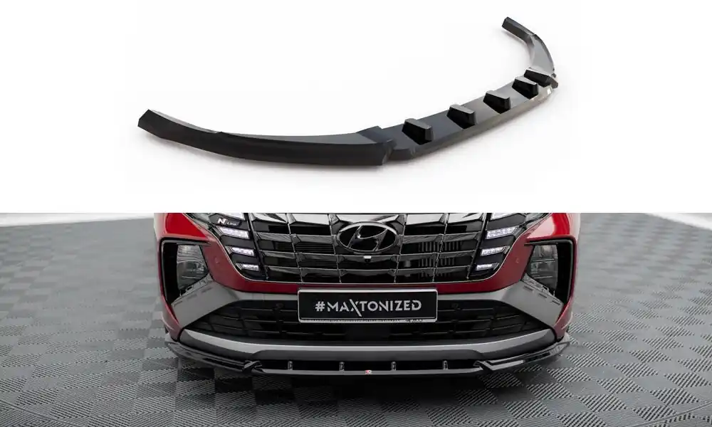 Hyundai Tucson Mk4 N-Line, spoiler pod přední nárazník ver.2, Maxton design Speciální Cena