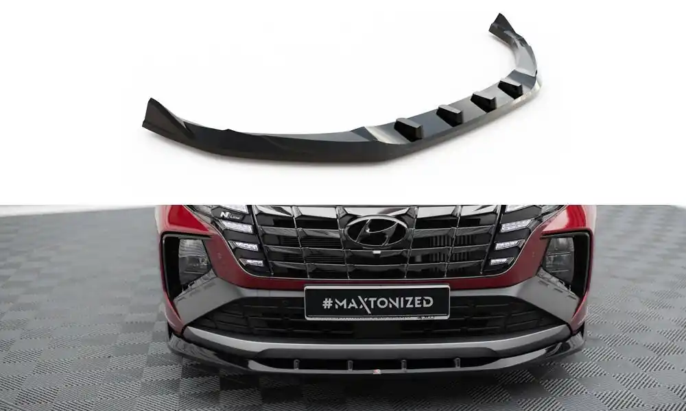 Hyundai Tucson Mk4 N-Line, spoiler pod přední nárazník, Maxton design Značkový