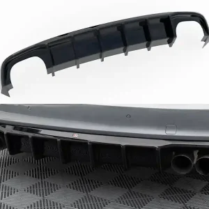 Audi S5 8T FL Coupe, vložka zadního nárazníku s dvojkoncovkou na obou stranách, Maxton design Cenový Hit
