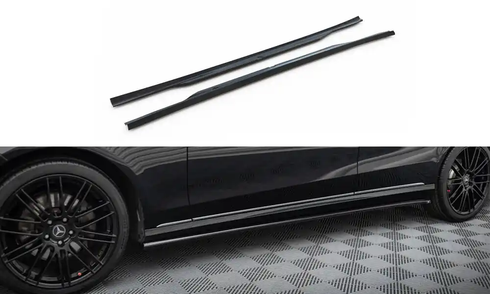 Mercedes třída E W212 Facelift/Standard, difuzory pod boční prahy, Maxton design Ověřený