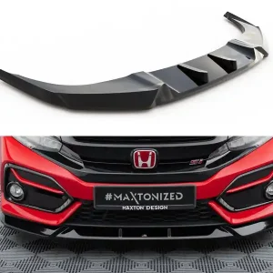 Honda Civic Mk10 SI, spoiler pod přední nárazník, Maxton design Nakupujte Hned