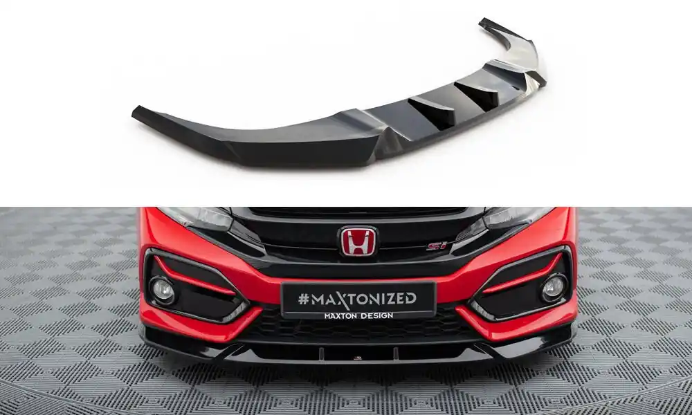 Honda Civic Mk10 SI, spoiler pod přední nárazník, Maxton design Nakupujte Hned