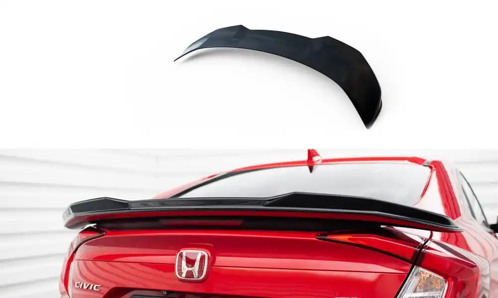 Výhodná Nabídka Honda Civic Mk10 SI, prodloužení spoileru 3D, Maxton design
