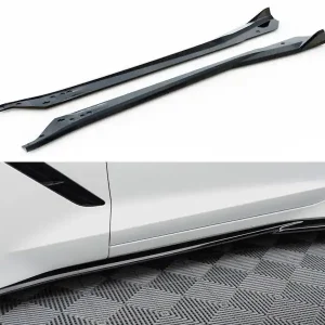 Vrácení Zdarma Chevrolet Corvette C7 Z06, difuzory pod boční prahy ver.2, Maxton design