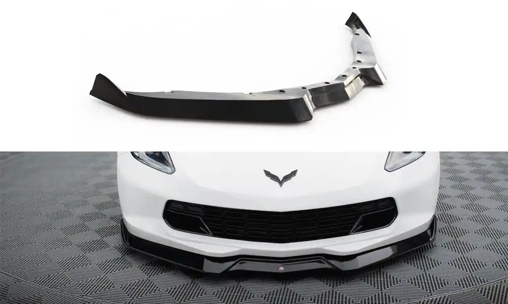 Chevrolet Corvette C7, spoiler pod přední nárazník ver.2, Maxton design Akční Cena