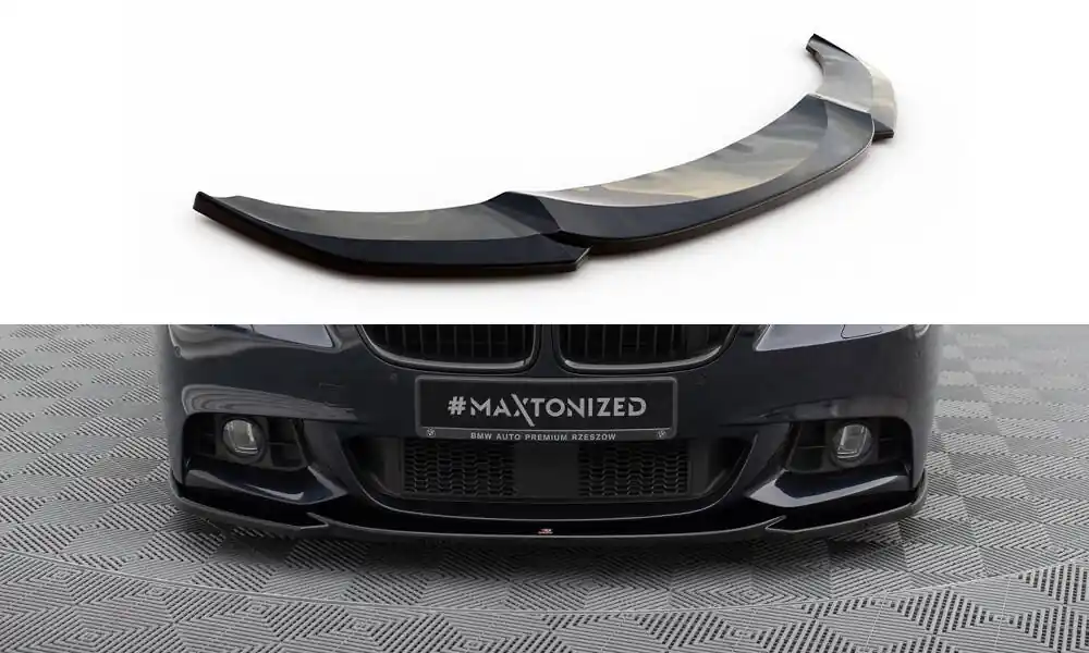 Vysoce Kvalitní BMW řada 5 F10/F11 M-pack, spoiler pod přední nárazník ver. 4, Maxton Design