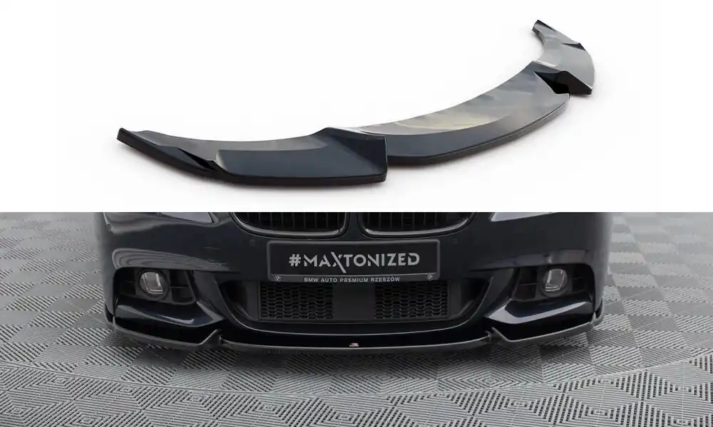 Výhodná Nabídka BMW řada 5 F10/F11 M-pack, spoiler pod přední nárazník ver. 3, Maxton Design