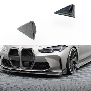 BMW M4 G82, karbonová křidélka pod přední nárazník, Maxton Design Výhodná Nabídka