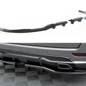 Horká Nabídka Ford S-Max Mk2 ST-Line, středový spoiler pod zadní nárazník s žebrováním, Maxton Design