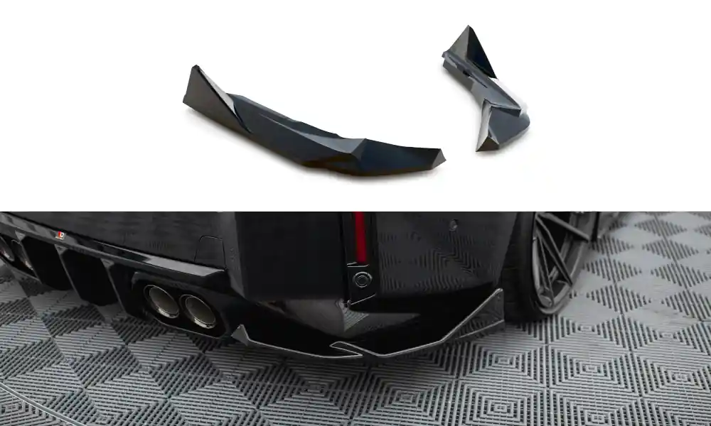 BMW řada M2 G87, boční difuzory pod zadní nárazník ver.6, Maxton Design Cenově Výhodný