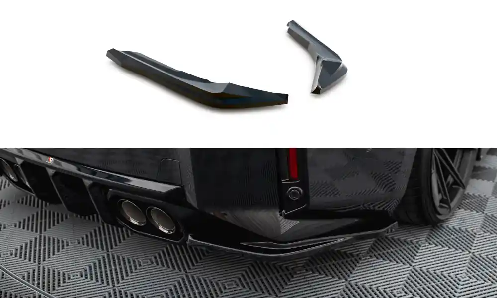 BMW řada M2 G87, boční difuzory pod zadní nárazník ver.5, Maxton Design Pouze Dnes