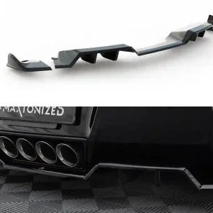 Ihned K Objednání Chevrolet Corvette C7, středový spoiler pod zadní nárazník s žebrováním + boční difuzory pod zadní nárazník, Maxton design