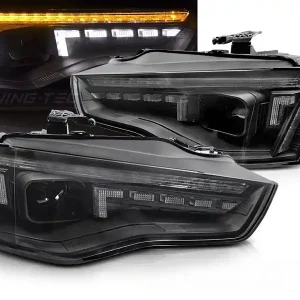 Výhodná Nabídka Audi A5 11-16- Přední světla LED ČERNÁ