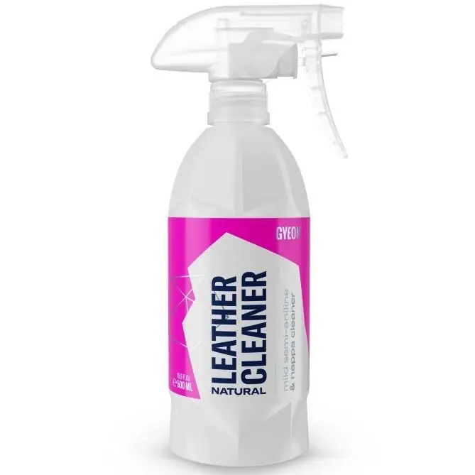 Super Cena GYEON - Čistič kůže Q2M LeatherCleaner NATURAL 500ml