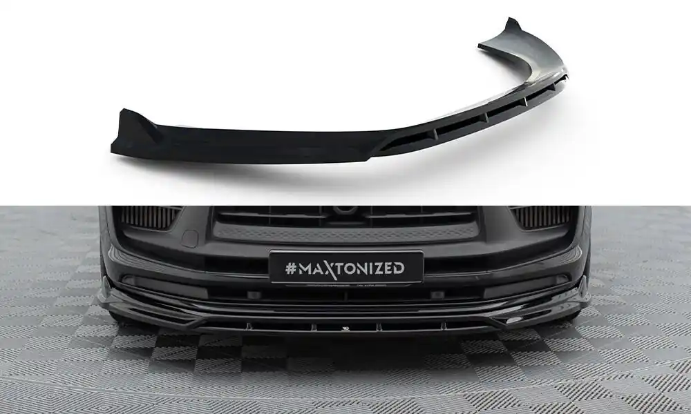 Hit Sezóny Porsche Macan GTS Mk1 Facelift 2, spoiler pod přední nárazník, Maxton Design